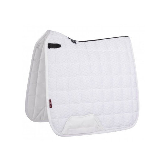 CHABRAQUE DRESSAGE CARBON MESH AIR DRESSAGE CARRÉ BLANC LE MIEUX